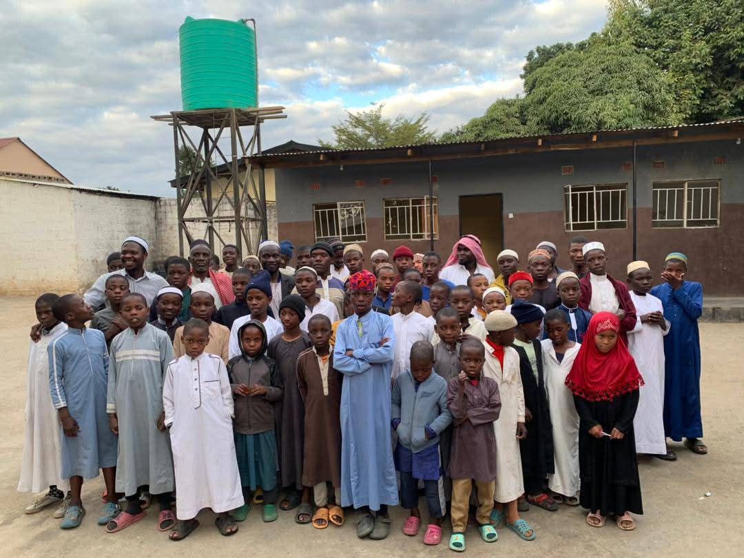 Upper Hand Muslim Youth volunteers together in Lusaka