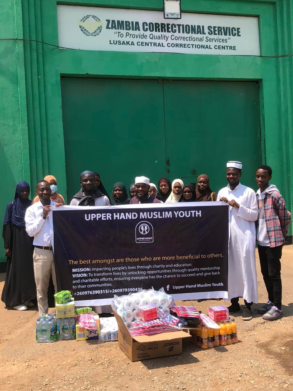 Group photo after an activity